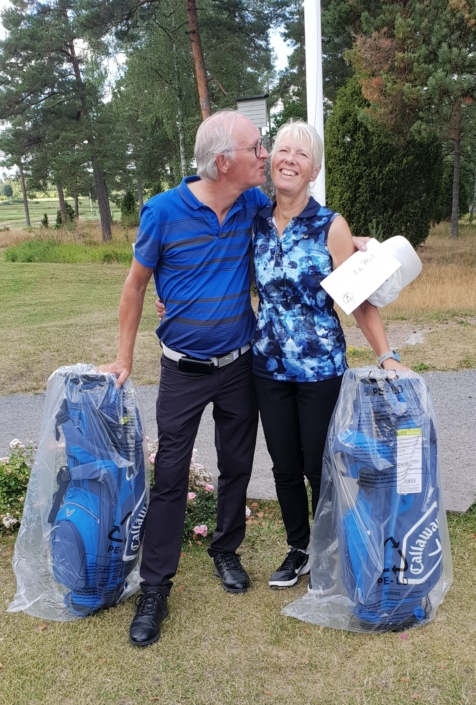 Vinnare Peter och Meta Larsson 1